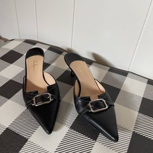 Cole Haan kitten heel mules